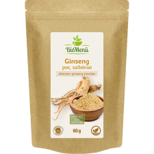 BioMenü bio ginseng por szibériai 60 g üdítő, ásványviz, gyümölcslé