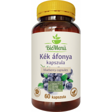  BioMenü bio kék áfonya kapszula 60 db gyógyhatású készítmény
