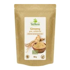 BioMenü BIO szibériai GINSENG por 60 g vitamin és táplálékkiegészítő