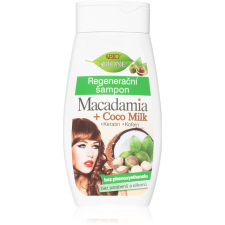 Bione Cosmetics Macadamia + Coco Milk regeneráló sampon 260 ml sampon
