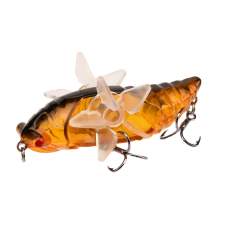  Bionic Cicada Hard Fish Csali - Spinning horgászcsali propelleres háromszögű horoggal csali
