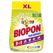 Biopon Mosópor 3 kg (50 mosás) színes ruhákhoz Biopon Takarékos Color tisztító- és takarítószer, higiénia