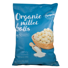 BioPont Bio Extrudált kölesgolyó, enyhén sós 100 g Biopont reform élelmiszer