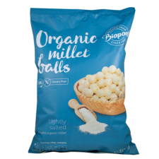 BioPont bio extrudált kölesgolyó, enyhén sós 100g reform élelmiszer