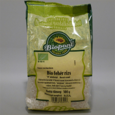 Biopont bio fehér rizs hosszú szemű 500 g (Gluténmentes) alapvető élelmiszer