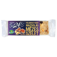 Biopont bio mézes szelet földimogyorós-mazsolás 40 g reform élelmiszer