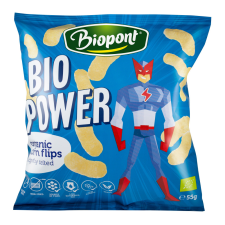  Biopont bio power extrudált bio kukorica enyhén sós gluténmentes 55 g reform élelmiszer