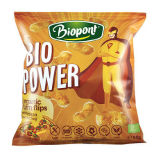  Biopont bio power extrudált kukorica pizza ízesítéssel 55 g előétel és snack