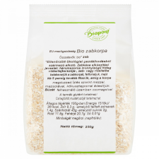 Biopont bio zabkorpa 250 g reform élelmiszer