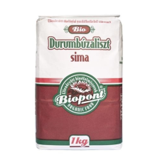 BioPont Biopont Bio Durumbúzaliszt Sima 1 kg reform élelmiszer