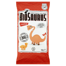 Biopont Biosaurus kukorica snack (Ketchup) 50 g reform élelmiszer