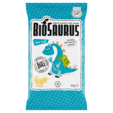  Biopont Kukoricás snack, tengeri sós "BioSaurus Junior" 50g előétel és snack
