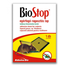 BioStop egérfogó ragasztós lap tisztító- és takarítószer, higiénia