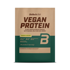 BioTech Biotech vegan protein banán ízű fehérje italpor 25 g reform élelmiszer