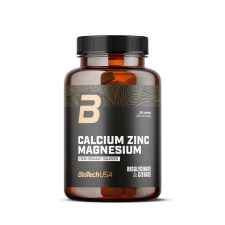 BioTech calcium zinc magnesium from organic sources tabletta 90 db vitamin és táplálékkiegészítő