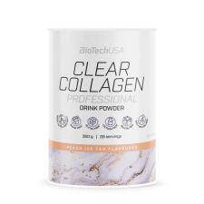 BioTech clear collagen professional barackos ice tea 350 g vitamin és táplálékkiegészítő