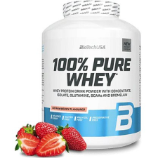 BioTech USA 100% Pure Whey Protein 2270 g, jahoda reform élelmiszer