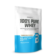 BioTech USA 100% Pure Whey tejsavó fehérjepor Bourbon-Vanília 1000g vitamin és táplálékkiegészítő