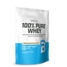BioTech USA 100% Pure Whey tejsavó fehérjepor Csokoládé 1000g vitamin és táplálékkiegészítő