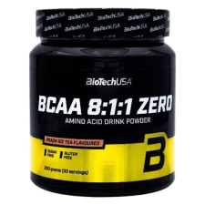 BioTech USA BioTechUSA BCAA 8:1:1 ZERO aminósav italpor 250g vitamin és táplálékkiegészítő