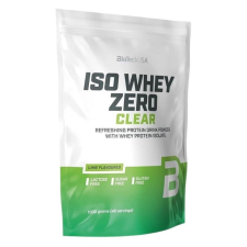 BioTech USA BioTechUSA Iso Whey Zero Clear tejsavó fehérjepor 1000g vitamin és táplálékkiegészítő
