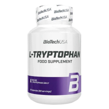 BioTech USA BioTechUSA L-Tryptophan kapszula 60db vitamin és táplálékkiegészítő