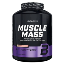 BioTech USA BioTechUSA Muscle Mass fehérjepor 4000g vitamin és táplálékkiegészítő