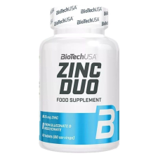 BioTech USA BioTechUSA Zinc Duo tabletta 60db vitamin és táplálékkiegészítő