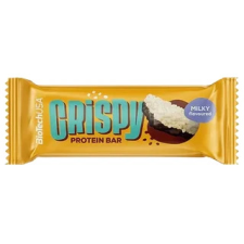 BioTech USA Crispy Protein Bar tejes (milky) 40 g reform élelmiszer