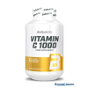 BioTech USA Étrend-kiegészítő tabletta, 100 tabletta, 1000mg C-vitaminnal, BIOTECH USA