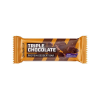 BioTech USA Fehérjeszelet, gluténmentes, 50g, BIOTECH USA "Protein Dessert Bar", Triple Chocolate