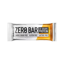 BioTech USA Fehérjeszelet, gluténmentes, 50g, BIOTECH USA "Zero Bar", almás pite vitamin és táplálékkiegészítő