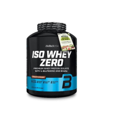 BioTech USA Iso Whey Zero prémium fehérje Citromos sajttorta vitamin és táplálékkiegészítő
