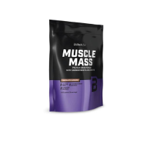 BioTech USA Muscle Mass szénhidrát - és fehérjetartalmú italpor Csokoládé vitamin és táplálékkiegészítő