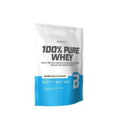 BioTechUSA 100% Pure Whey tejsavó fehérjepor (454 g, Bourbon vanília) vitamin és táplálékkiegészítő