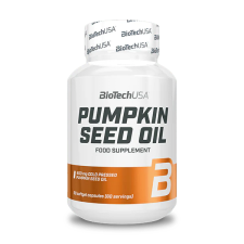 BioTechUSA Pumpkin Seed Oil tökmagolaj lágyzselatin kapszula 60 db vitamin és táplálékkiegészítő