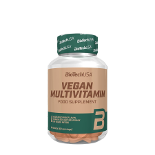 BioTechUSA Vegan Multivitamin tablets (60 Tabletta) vitamin és táplálékkiegészítő