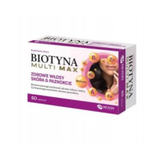 Biotyna Multi Max - 60 Tabletta az Egészséges Hajért és Körmökért vitamin és táplálékkiegészítő