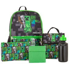 Bioworld Merchandising Minecraft - Mobs - Hátizsák, uzsonnás doboz, kulacs, tolltartó, erszény uzsonnás doboz