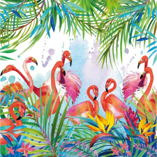 BipiLine Bath Duck Zuhanyfüggöny - Textil - 180 X 200cm - Flamingó lakástextília