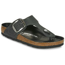 Birkenstock Lábujjközös papucsok Gizeh Big Buckle LEOI Black HEX Fekete 37 női papucs