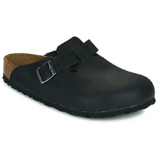 Birkenstock Papucsok Boston LEOI Black Fekete 37 női papucs