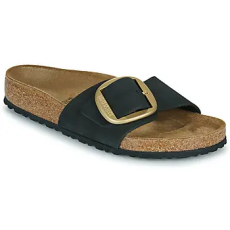 Birkenstock Papucsok Madrid Big Buckle LENB black Fekete 39