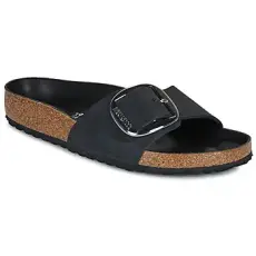 Birkenstock Papucsok Madrid Big Buckle LEOI Black HEX Fekete 36