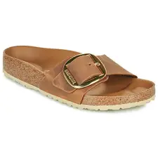 Birkenstock Papucsok Madrid Big Buckle LEOI Cognac HEX Barna 38 női papucs