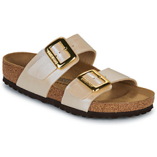 Birkenstock Papucsok Sydney CB BF Graceful Pearl White Bézs 37 női papucs