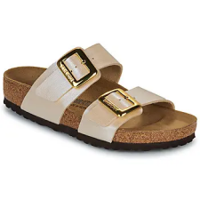 Birkenstock Papucsok Sydney CB BF Graceful Pearl White Bézs 39 női papucs