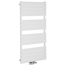 Birossi D lapos profilos törölközőszárító radiátor - fehér - 600x1222 mm fűtőtest, radiátor