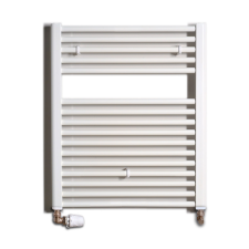 Birossi törölközőszárító radiátor - egyenes - fehér - 450x730 mm fűtőtest, radiátor