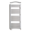 Birossi törölközőszárító radiátor - íves - fehér - 600x1320 mm